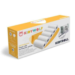 PAPEL ADHESIVO KIDYROLL (5 Rollos)  Kidywolf